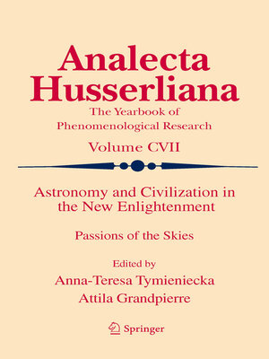 cover image of Astronomy and Civilization in the New Enlightenment